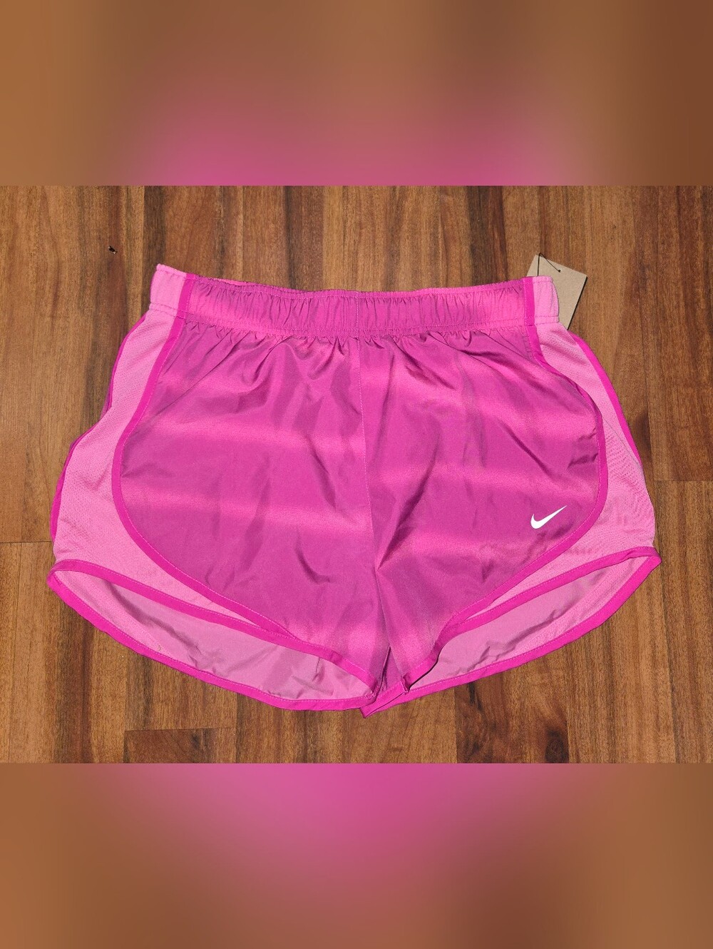 Nike Women's Tempo 3” Running Shorts Brief Liner 831558 601 Pink Medium NWT